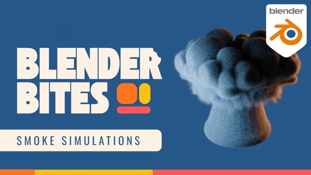 Blender Smoke Simulation Beginner Tutorial (Realistic Volumetric Effects)