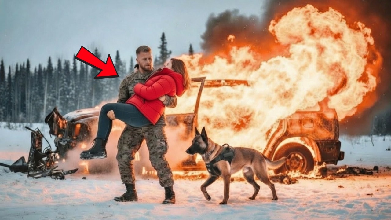 ¡Intentaron Matarla en un Accidente Nevado — Pero un SEAL y su Perro K9 Cambiaron Todo para Siempre!