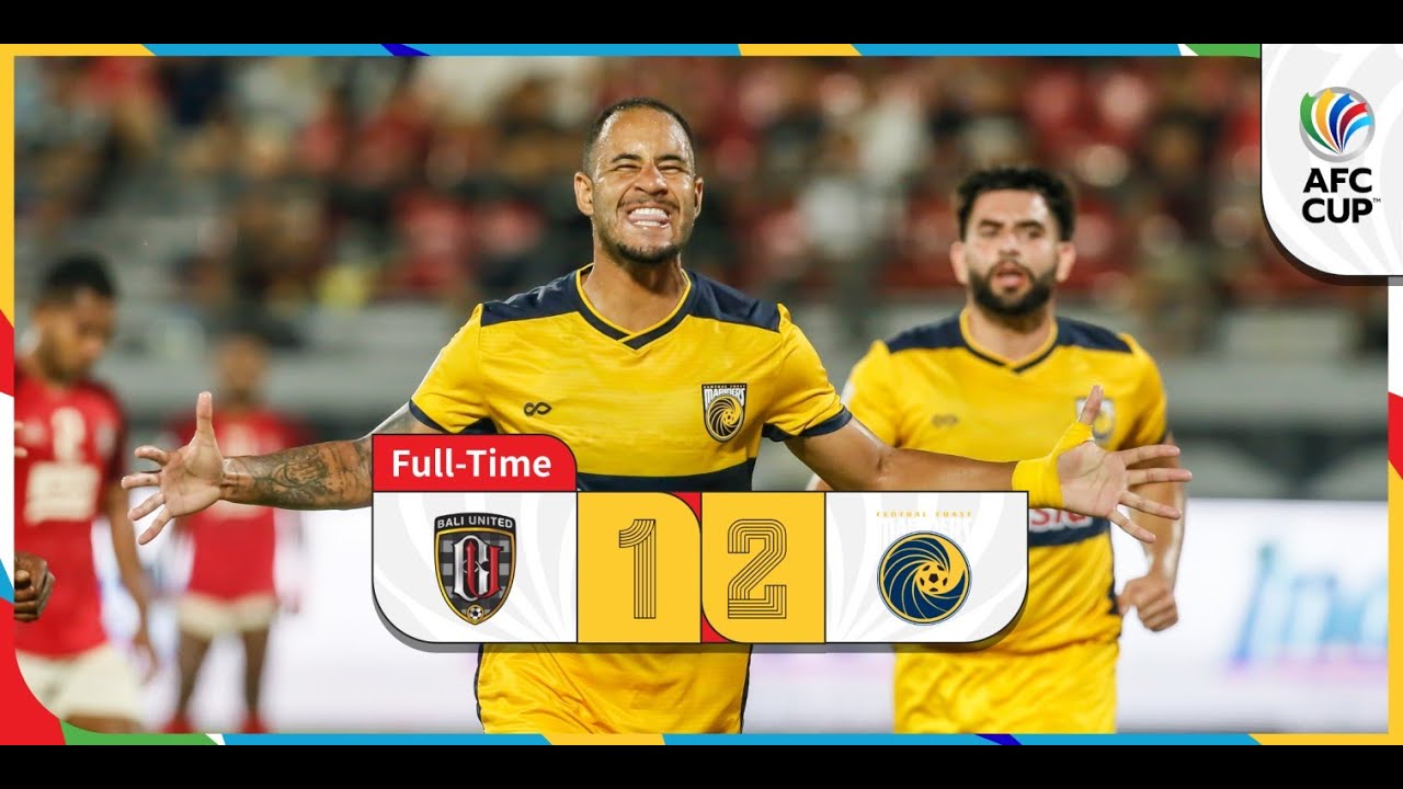#AFCCup - Group G | Bali United (IDN) 1-2 Central Coast Mariners (AUS)