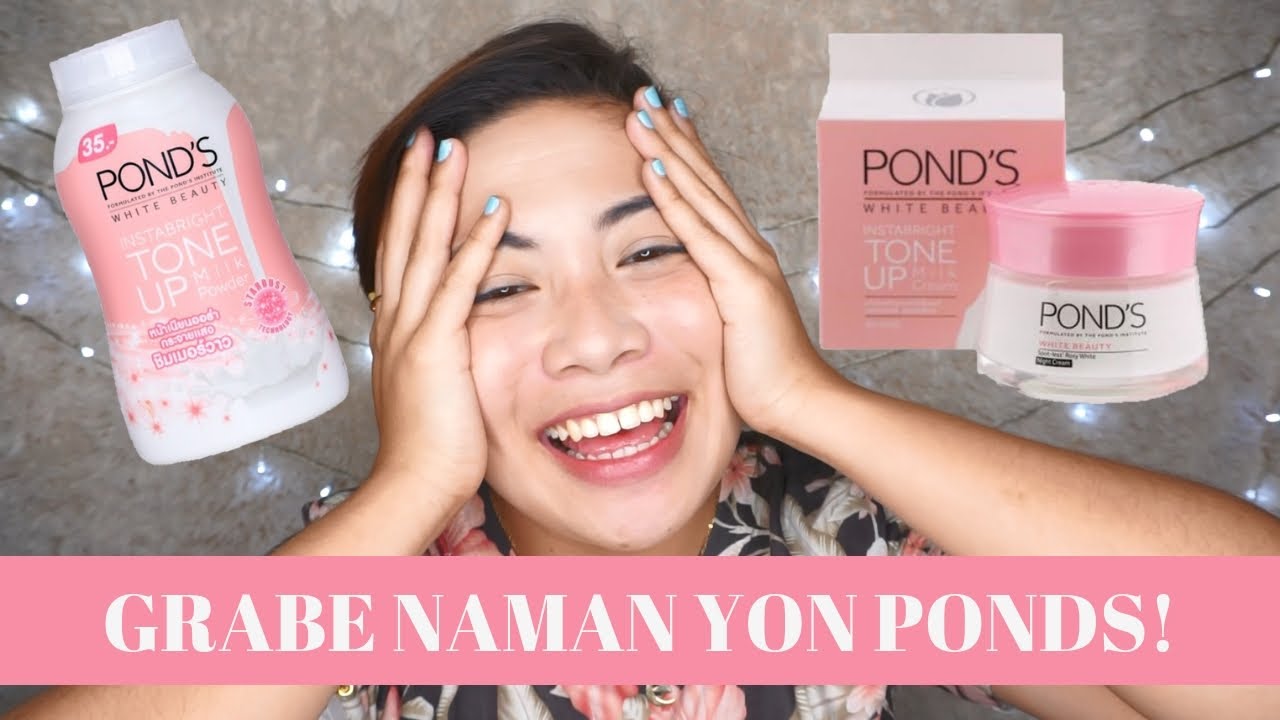 AFFORDABLE & INSTANT WHITE!!! PONDS INSTABRIGHT TONE UP MILK CREAM & POWDER