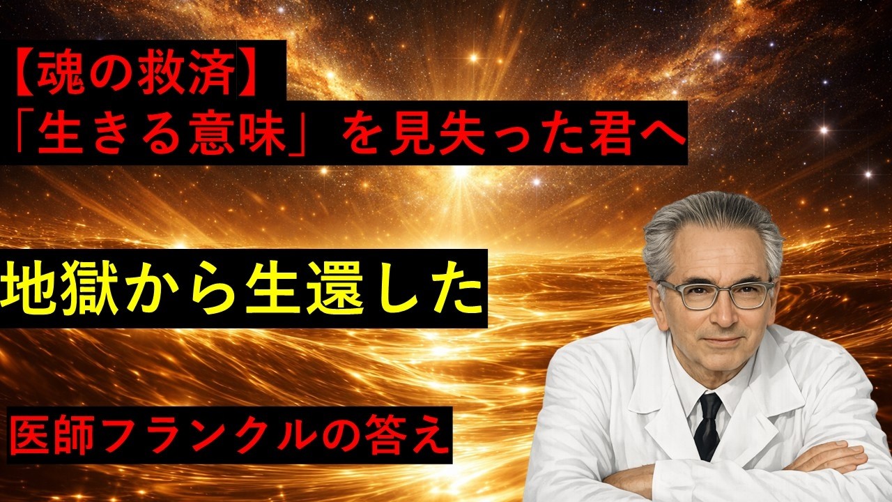 「人生から期待される」生き方。ヴィクトール・フランクルが教える、どんな苦難も乗り越えられる最強の精神哲学