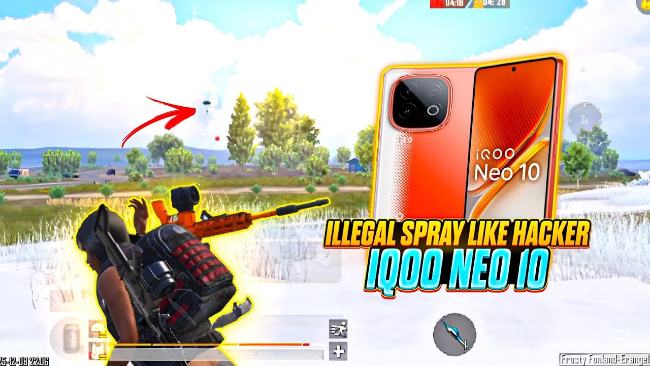AGGRESSIVE SOLO 🆚 SQUAD CLUTCHES 💥 IQOO NEO 10 SMOOTH + 120FPS PUBG / BGMI TEST 2025 ⚡