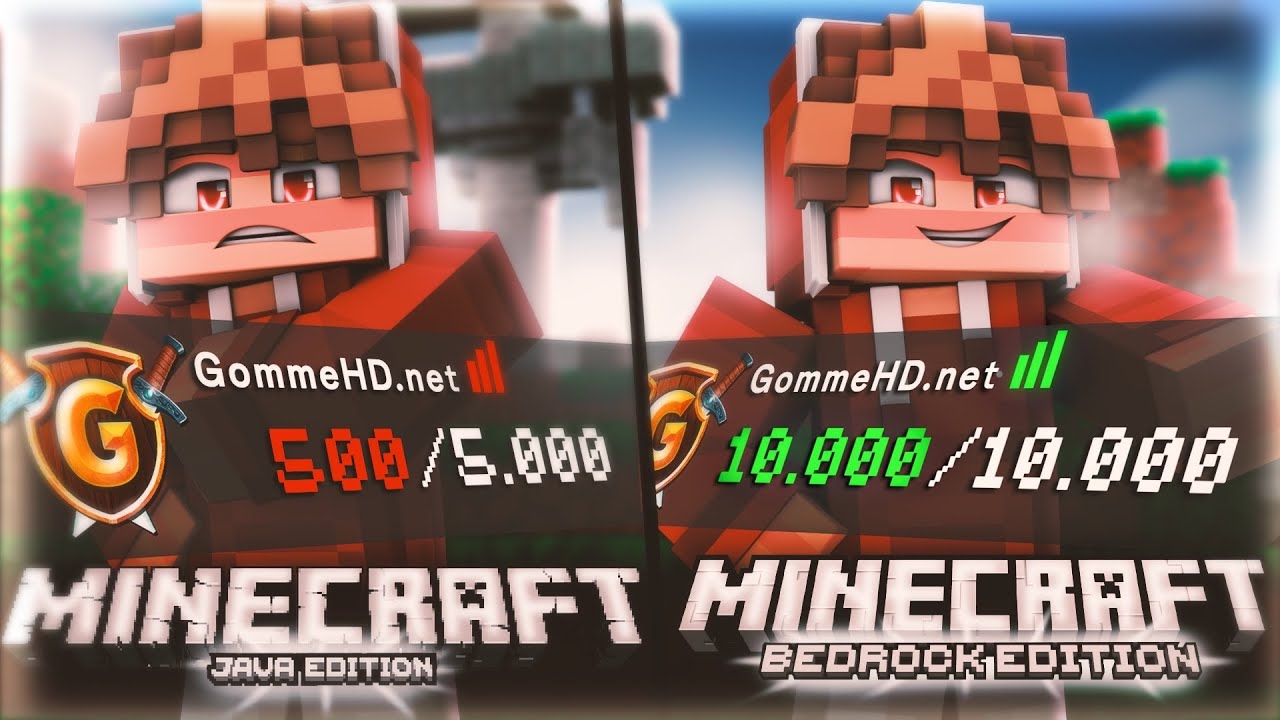 Ich Teste Den Bedrock Server Von GommeHD🔥 Besser Als Java?!