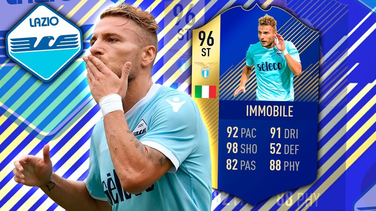 TOTS IMMOBILE 96! A COMPLETE STRIKER! FIFA 18 ULTIMATE TEAM