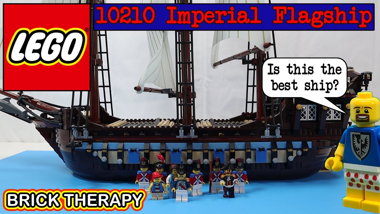 LEGO Pirates set 10210 Imperial Flagship Build and Review from 2010.