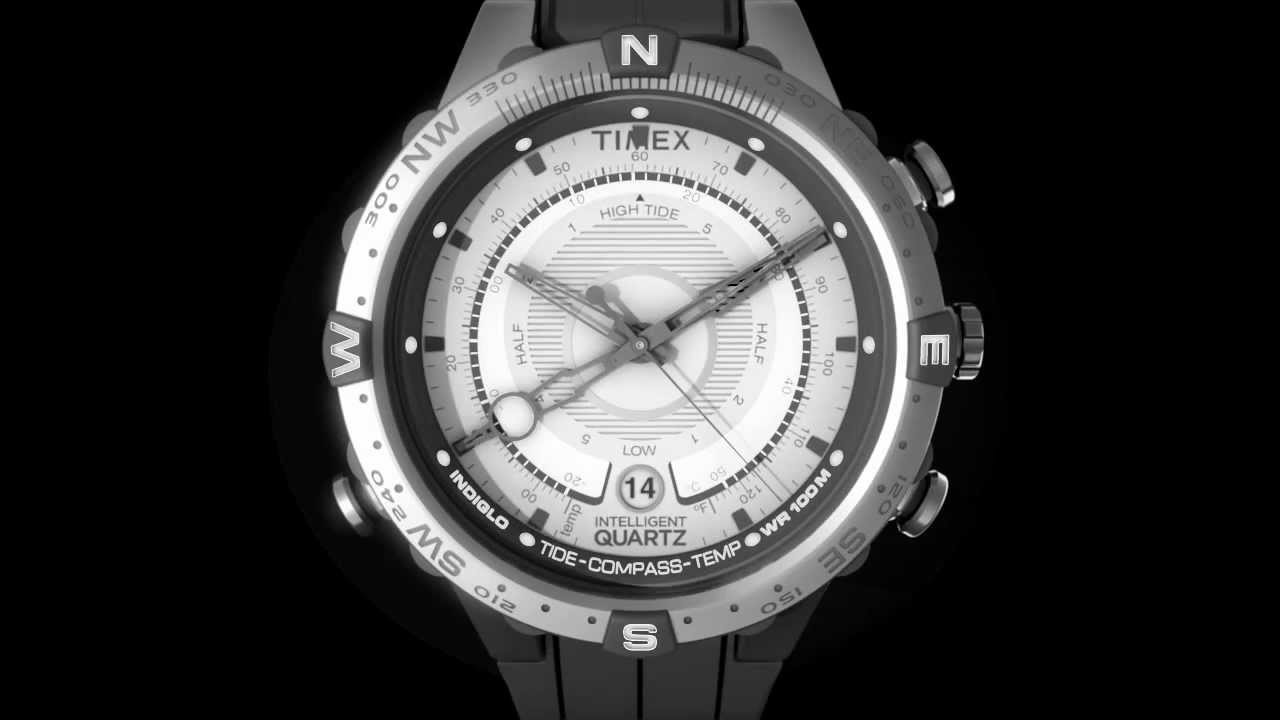 Timex Intelligent Quartz Tide Temp Compass: Calibrate the Compass