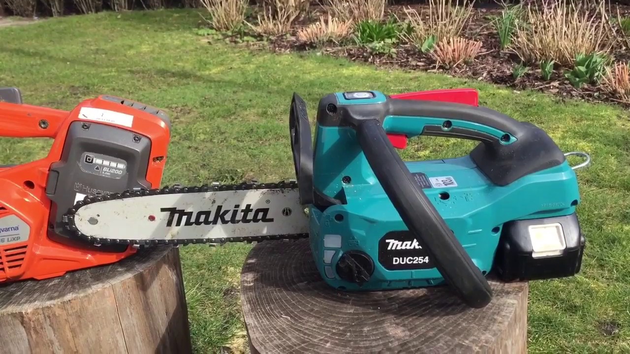 Husqvarna t536 LiXP vs (NEW) Makita DUC254 