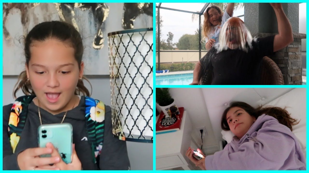 FIRST DAY WITH HER NEW IPHONE 11| SISTERFOREVERVLOGS #698