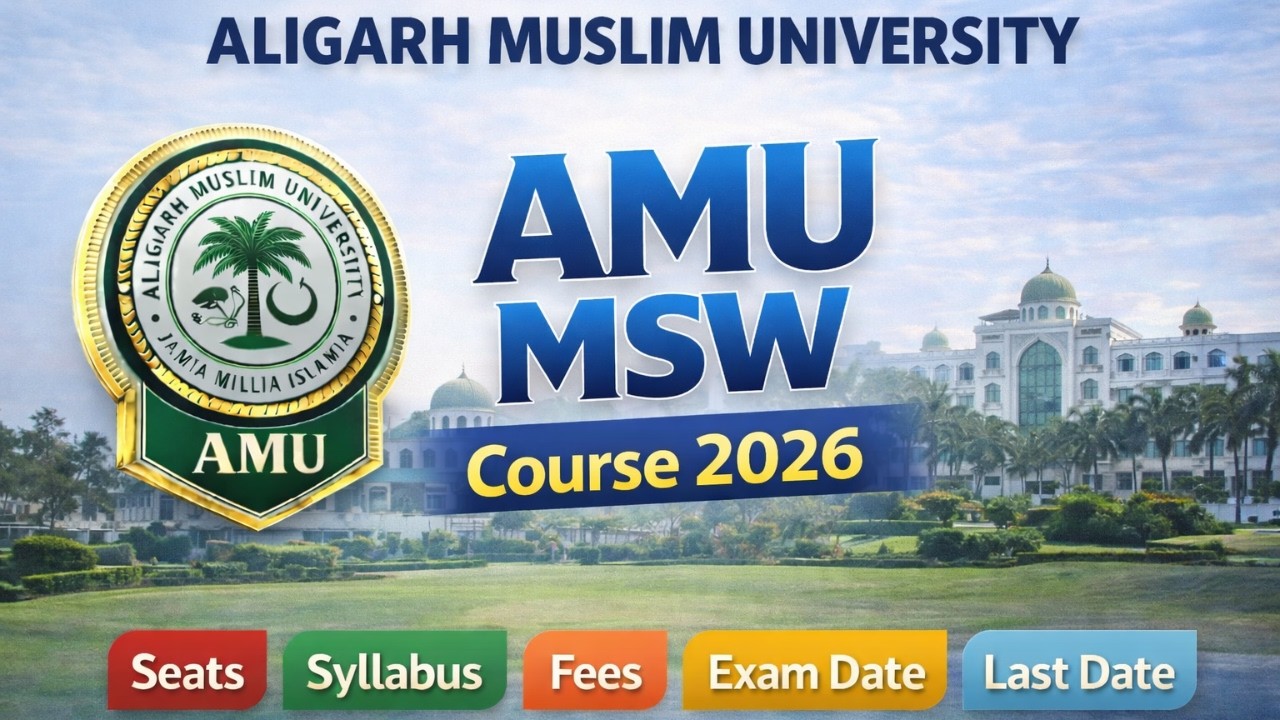AMU MSW Admission Process 2026 | Exam Date, Seats, Syllabus, Fees | ‪@UniversityWorld