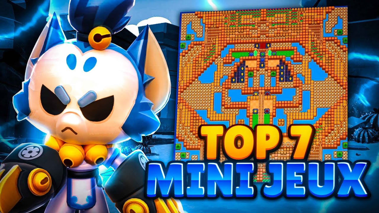 TOP 7 des MEILLEURS MINIS-JEUX &Agrave; FAIRE sur BRAWL STARS ! 🏆