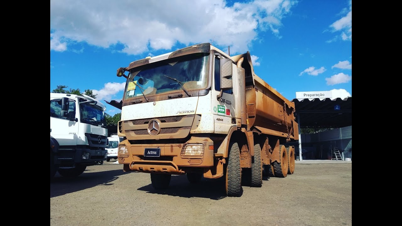 MERCEDES-BENZ ACTROS 4844 8x4 OFF ROAD l O Fora de Estrada MB