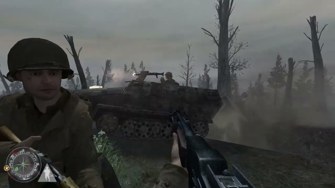 Call Of Duty 2 Mission 26 | المهمة السادسة والعشرين كول اوف ديوتي 2