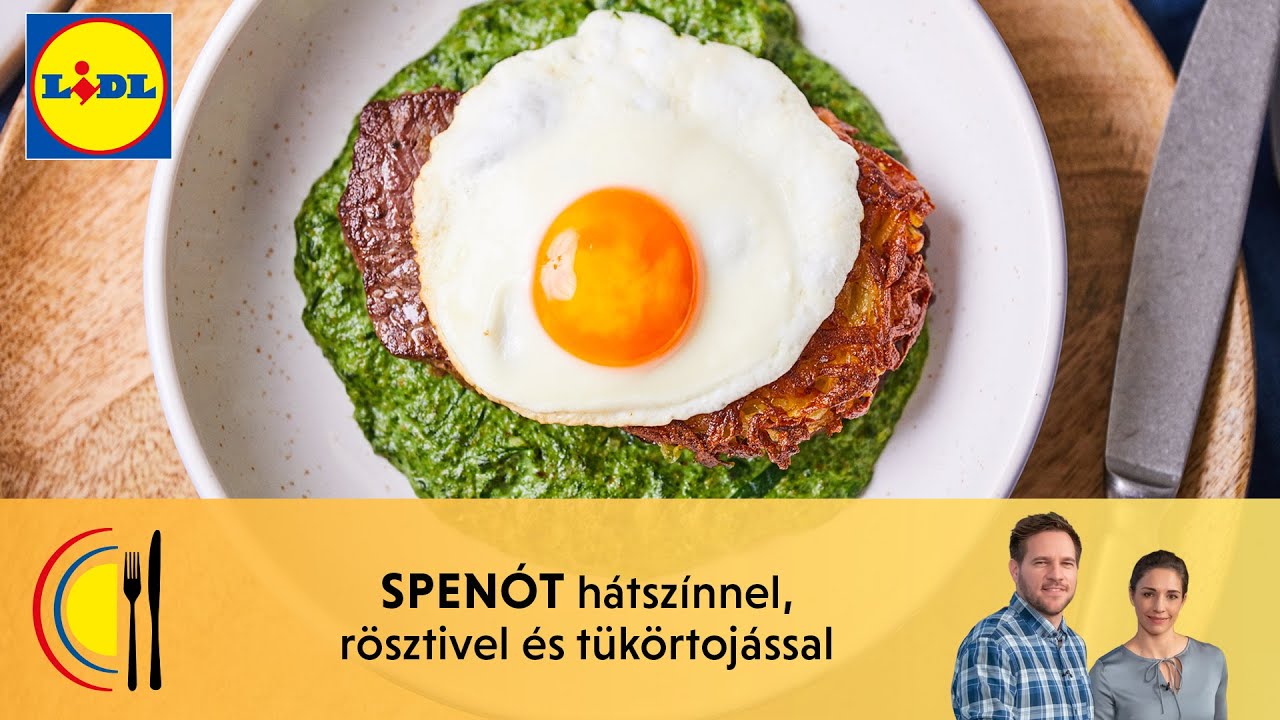 Spen&oacute;t h&aacute;tsz&iacute;nnel, r&ouml;sztivel &eacute;s t&uuml;k&ouml;rtoj&aacute;ssal Szucs&aacute;nszki Zit&aacute;val &eacute;s Sz&eacute;ll Tam&aacute;ssal | Lidl Konyha