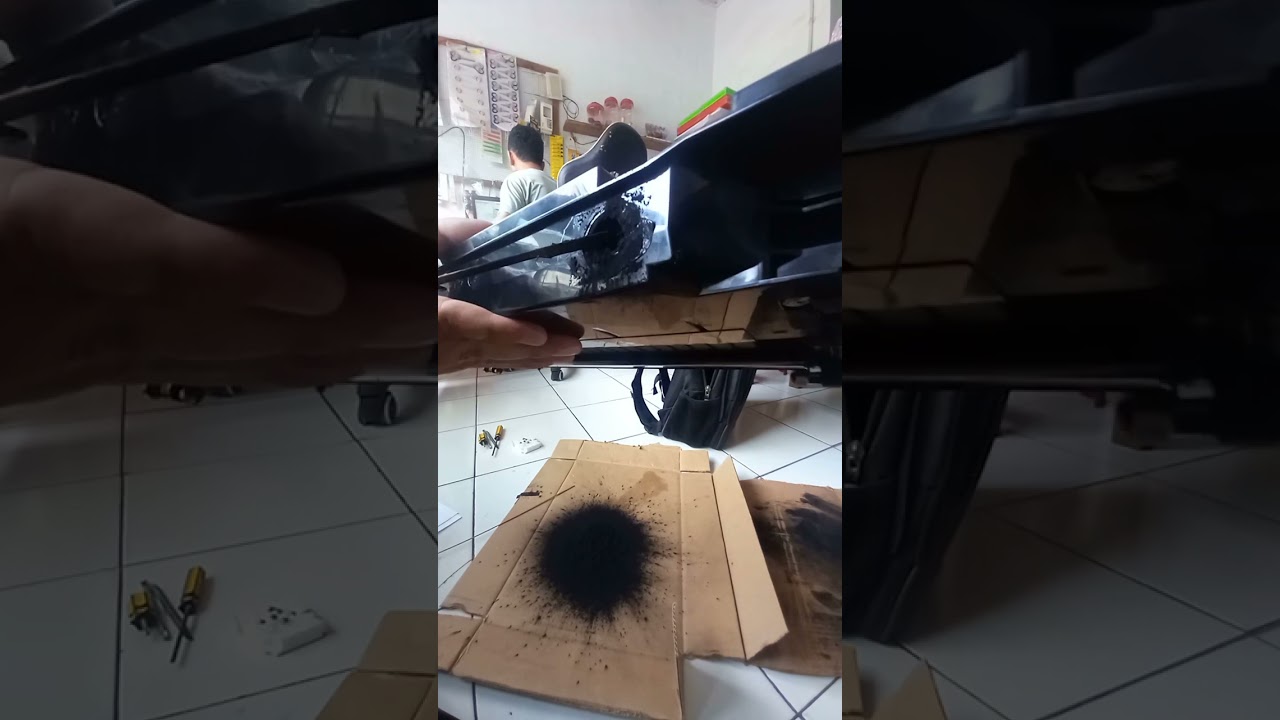 Cara mengatasi WASTE TONER BOX ,di  mesin foto copi Kyocera M2040,