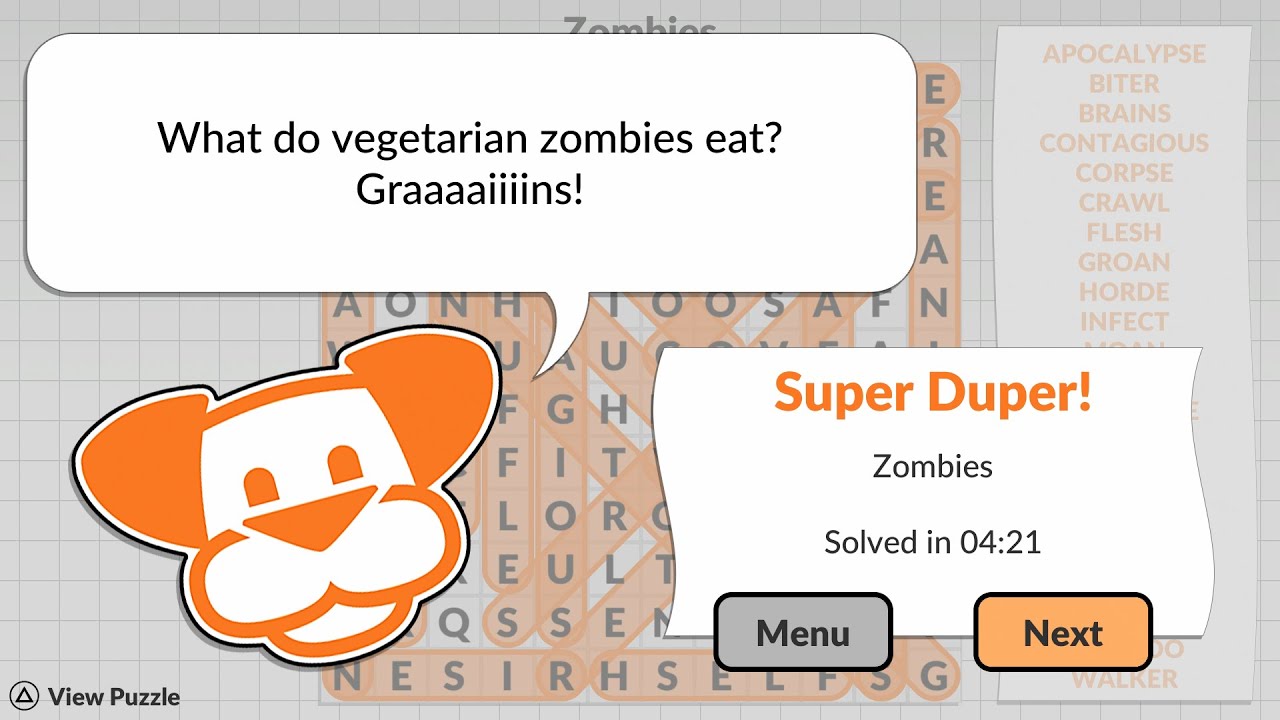 Word Search by POWGI (Part 13: Halloween - 