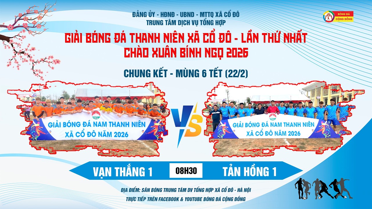 Trực tiếp: VẠN THẮNG 1 - TẢN HỒNG 1
