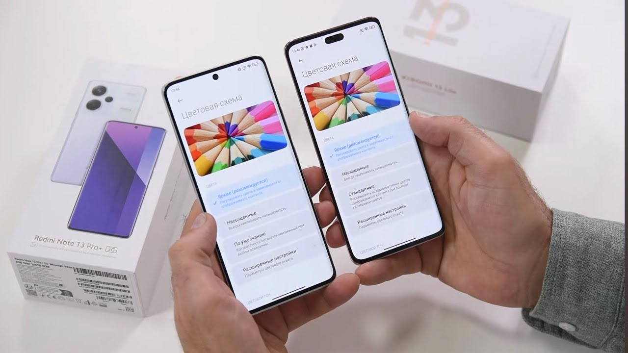 Сравнение Redmi Note 13 Pro+ Xiaomi 13 Lite / Арстайл /