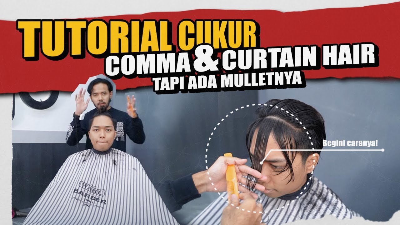 Haircut Tutorial Comma Hair With Mullet By HAIJOEL