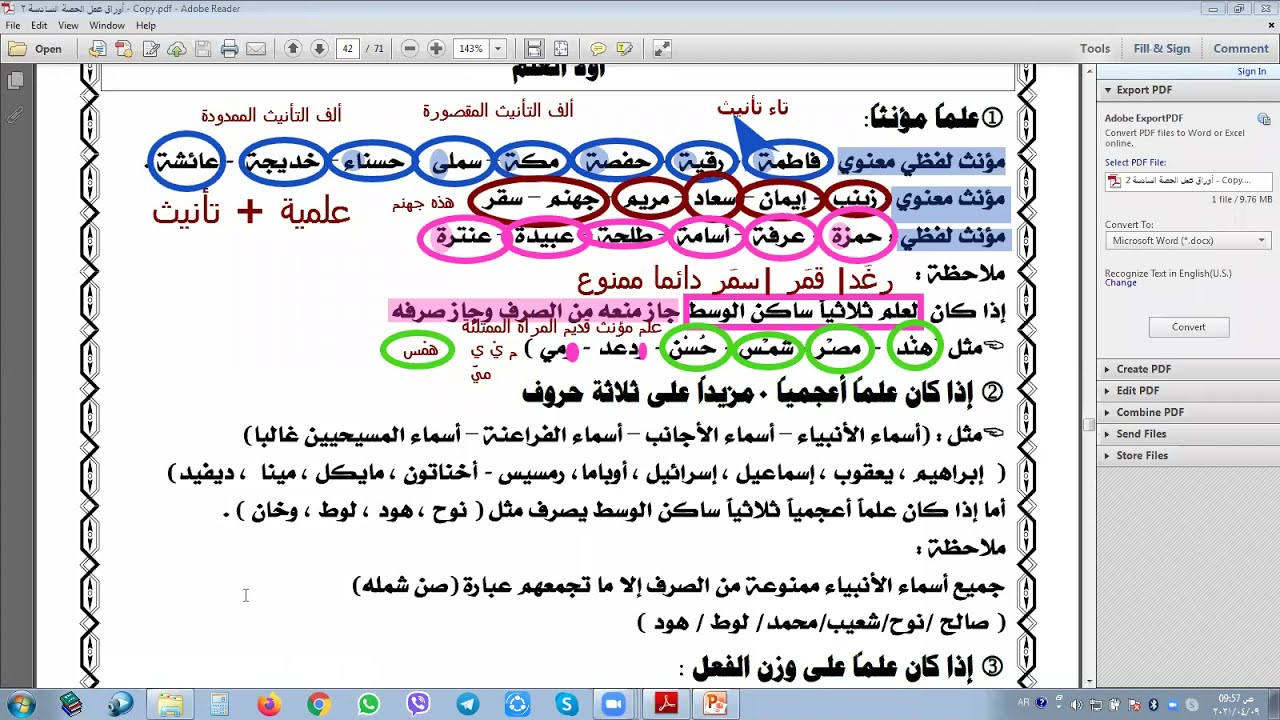 الممنوع من الصرف