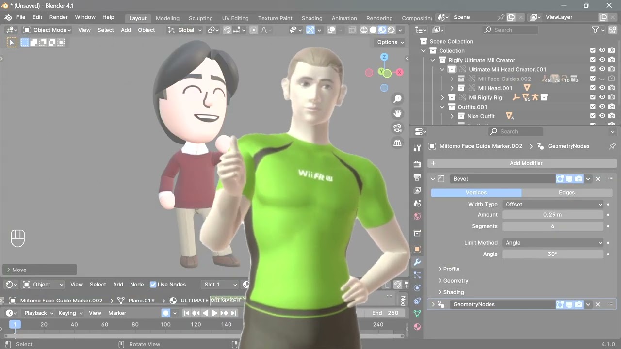 It's Finally HERE! The Ultimate Blender Mii-Maker Release and Tutorial