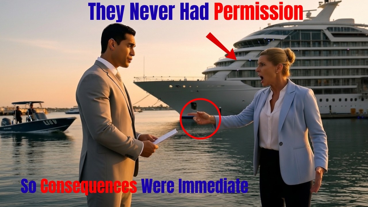 HOA Used My Cruise Ship Without Consent — The Consequences Were Immediate