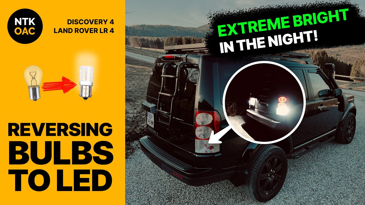 Bad Reversing Light? UPGRADE To LED on a Land Rover Discovery 4 / LR4