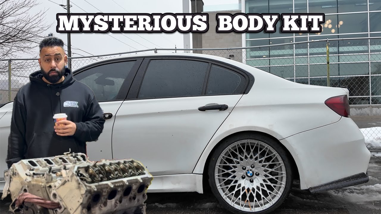 Загадочный ремонт обвеса BMW 😱 Сломанные болты крепления колес отремонтированы в MRIK Auto