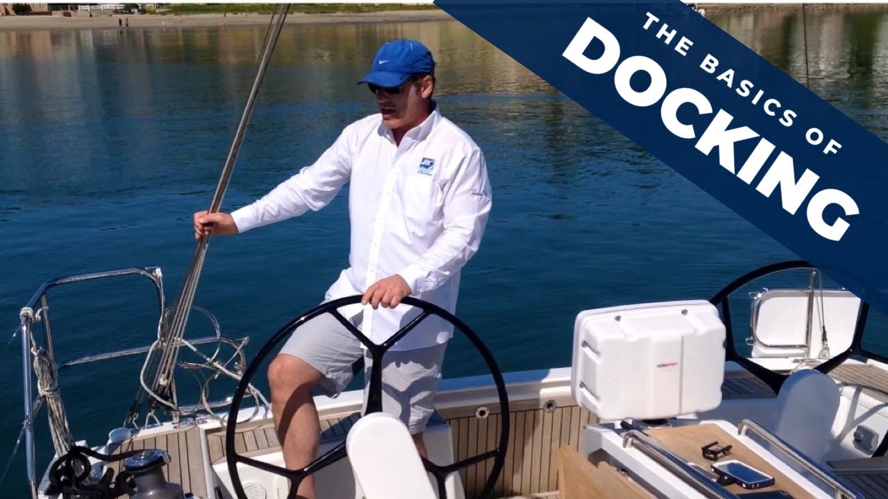 DEHLER 38 SAILBOAT/ SAILING YACHT| Docking Demonstration