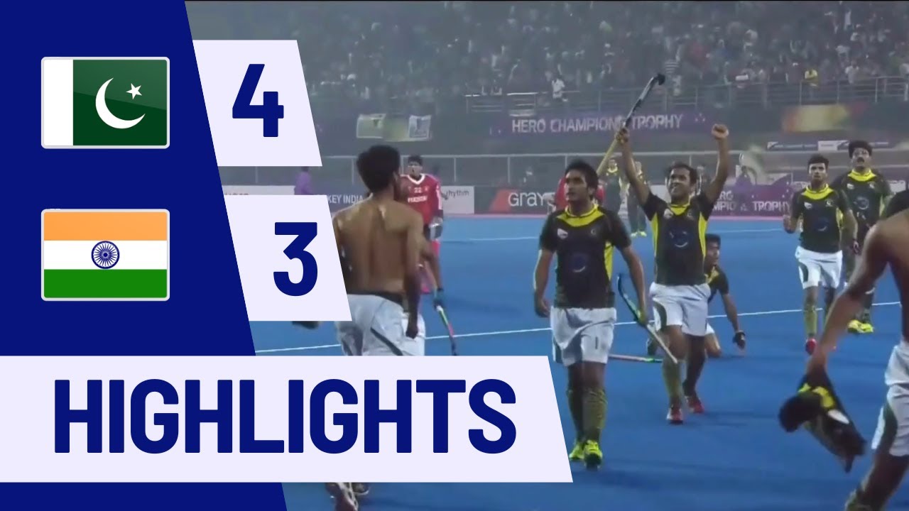 India Vs Pakistan Hockey  Champions Trophy Semi-Final | Extended Highlights | Classic Hockey match