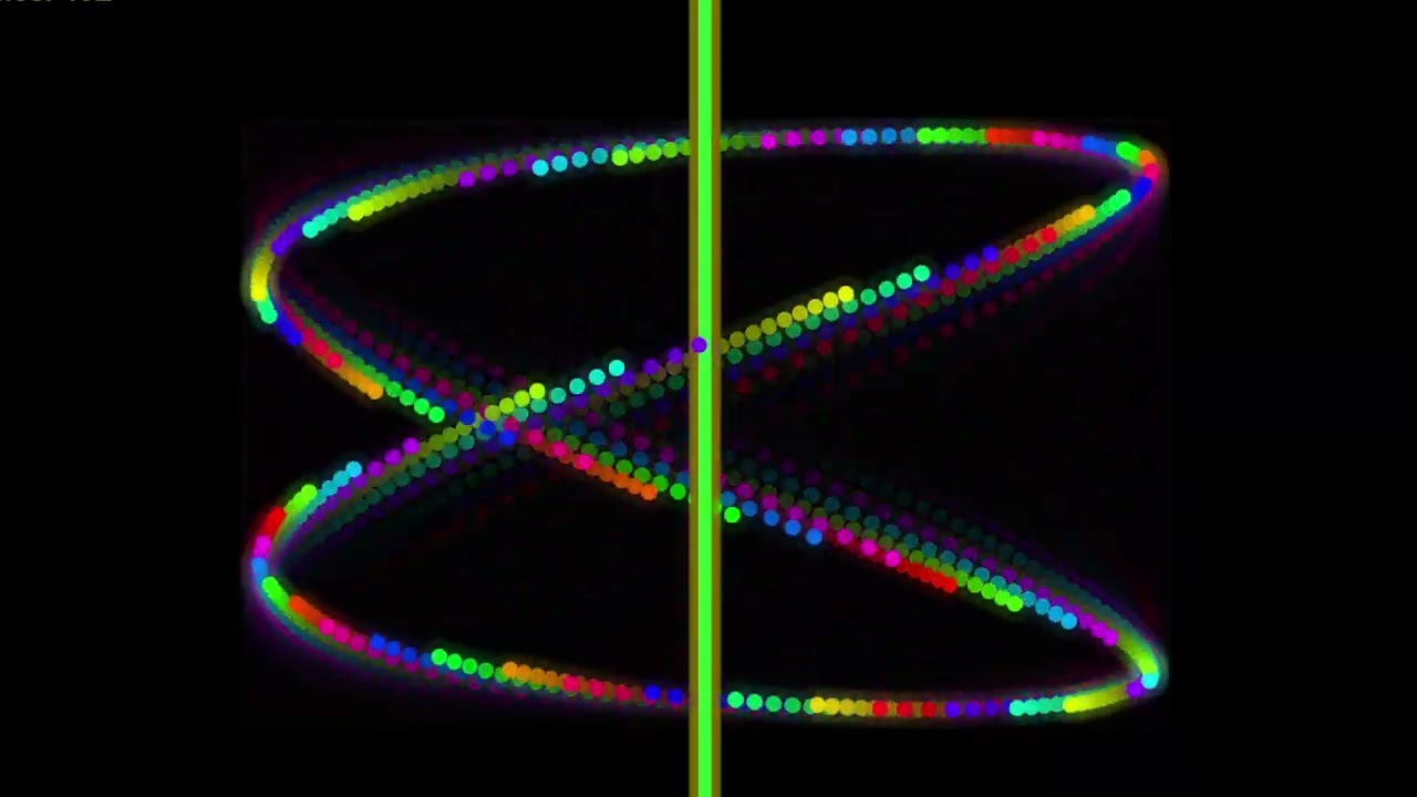 Infinite Chromatic Sonification of 64 Tones on Lissajous Curves