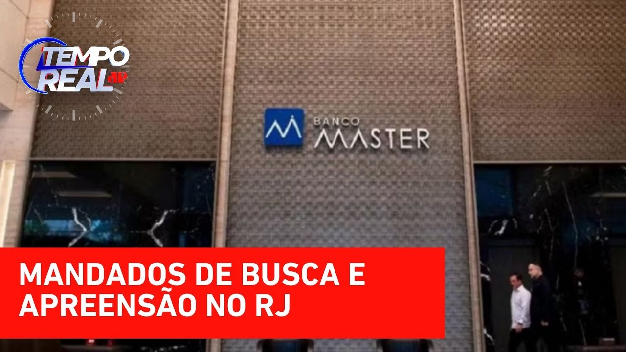 Caso Banco Master: Rioprevidência é alvo da PF por aplicações de R$ 1 bilhão | TEMPO REAL