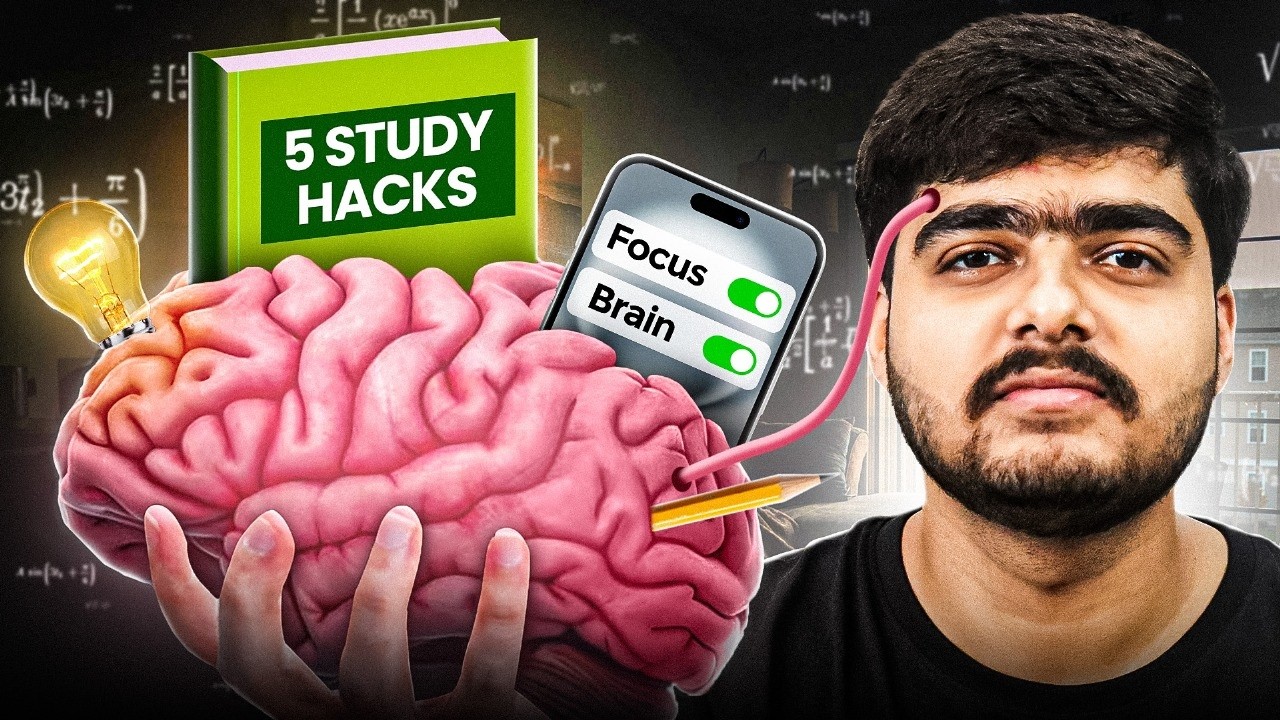 5 Study Hacks to 5X Your Focus & Productivity (Backed by Science)