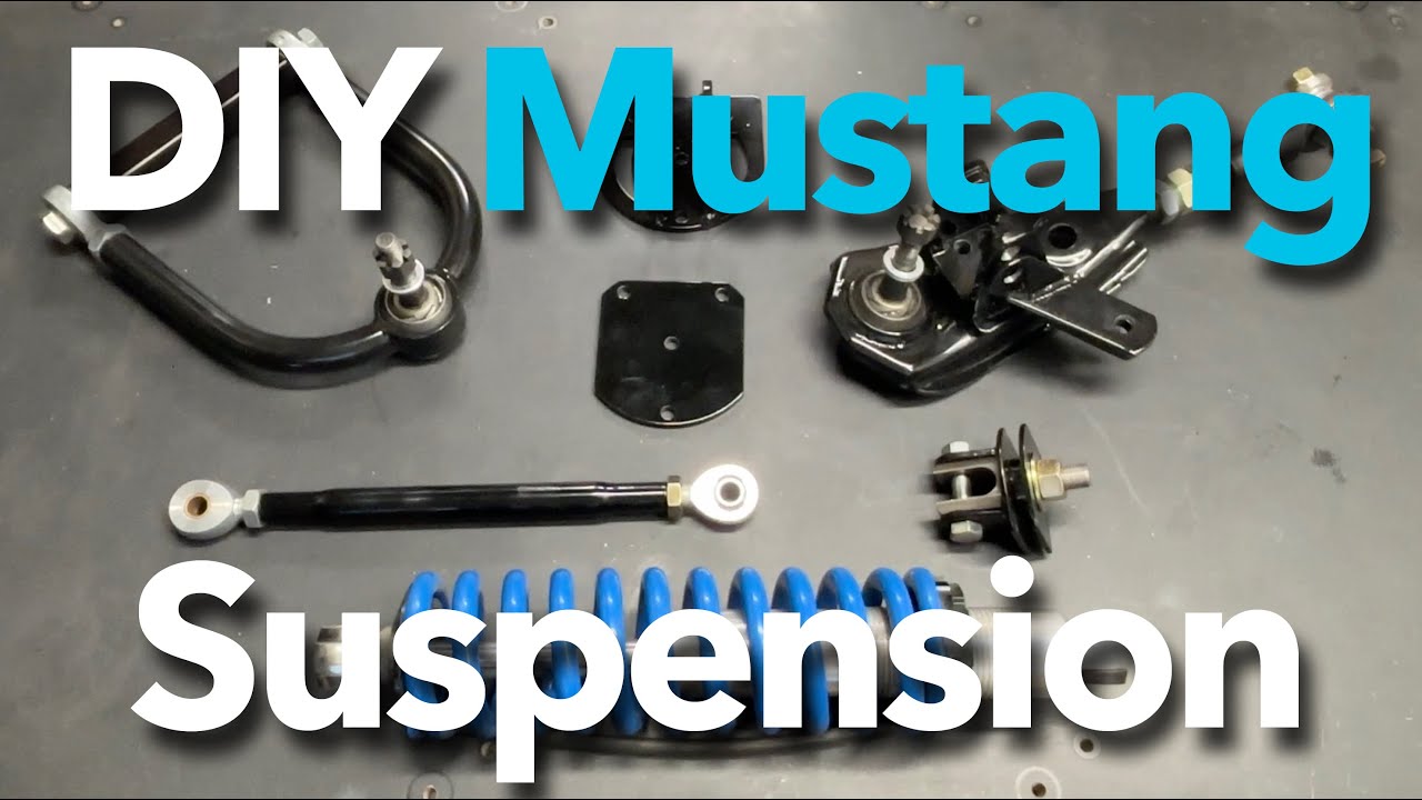 DIY Coil-Over Front Suspension in a 64.5 Ford Mustang to Compliment the Independent Rear Suspension