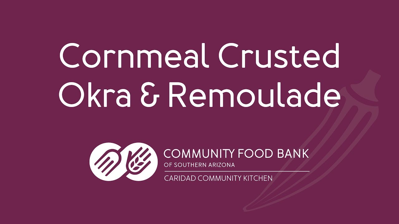 Cornmeal Crusted Okra and Remoulade