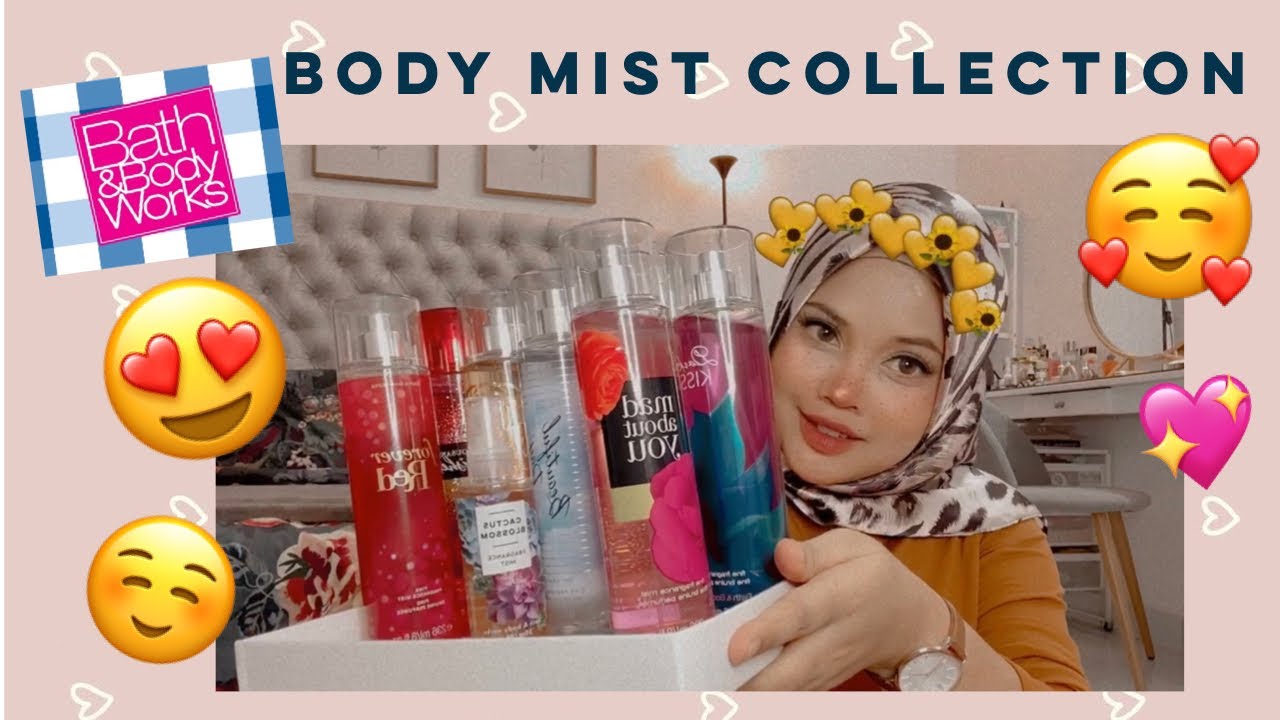 BATH & BODY WORKS BODY MIST COLLECTION REVIEW (MALAYSIA)