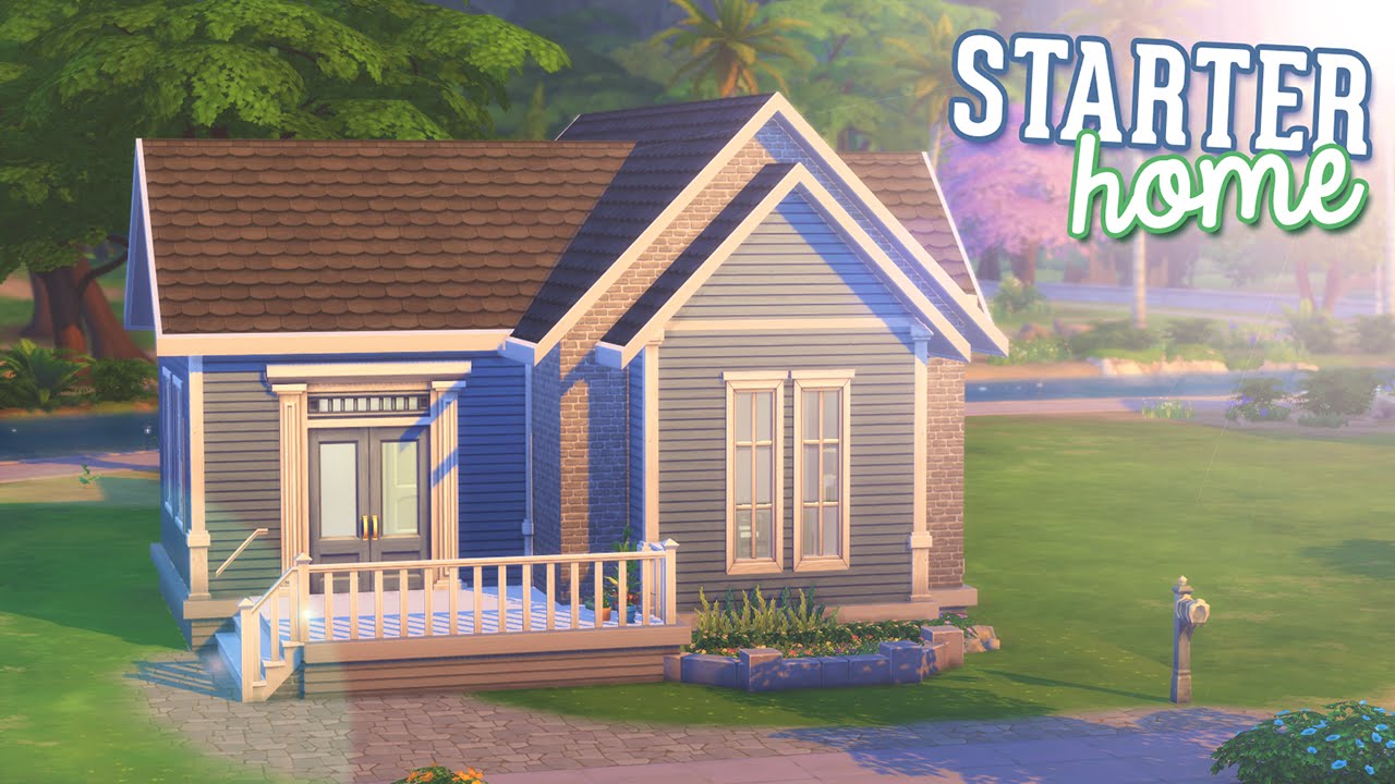 The Sims 4: Speed Build | Tiny Starter Home
