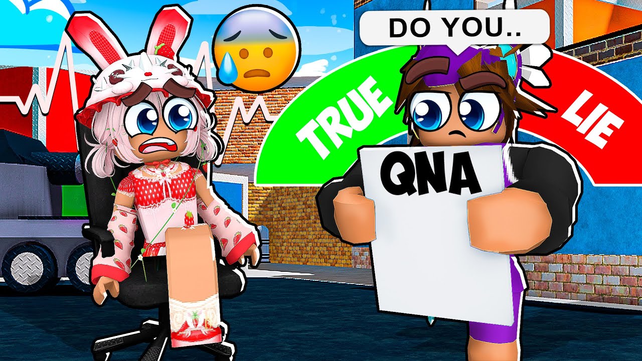 MY GIRLFRIEND DID A LIE DETECTOR IN MM2.. (exposed)