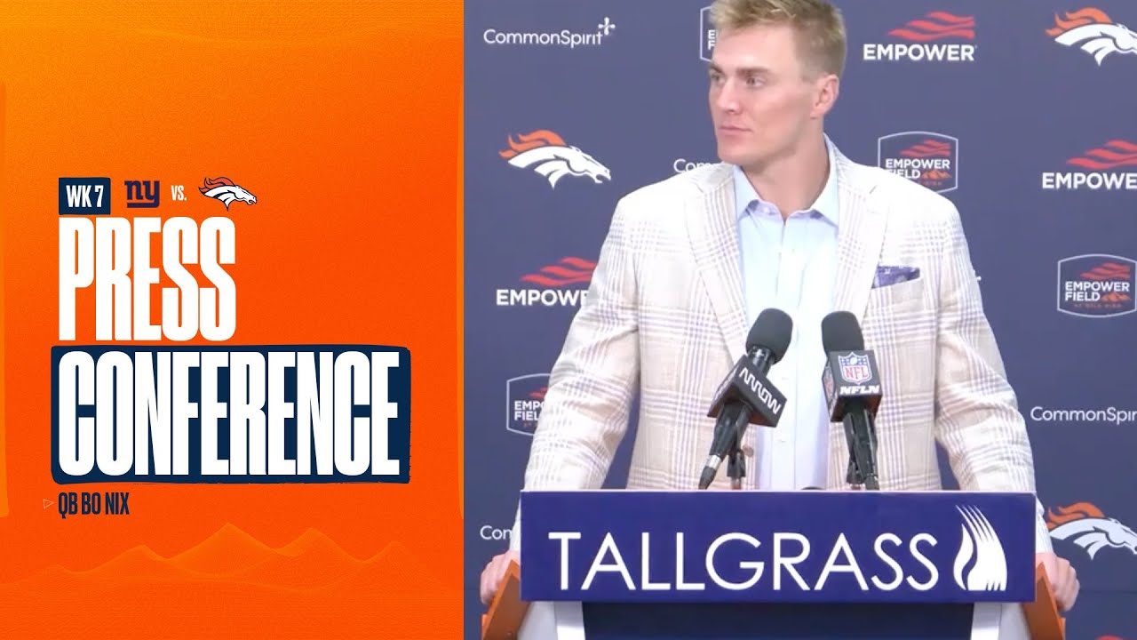 QB Bo Nix on winning as a team vs. the Giants: &lsquo;Every side of the ball made a huge impact