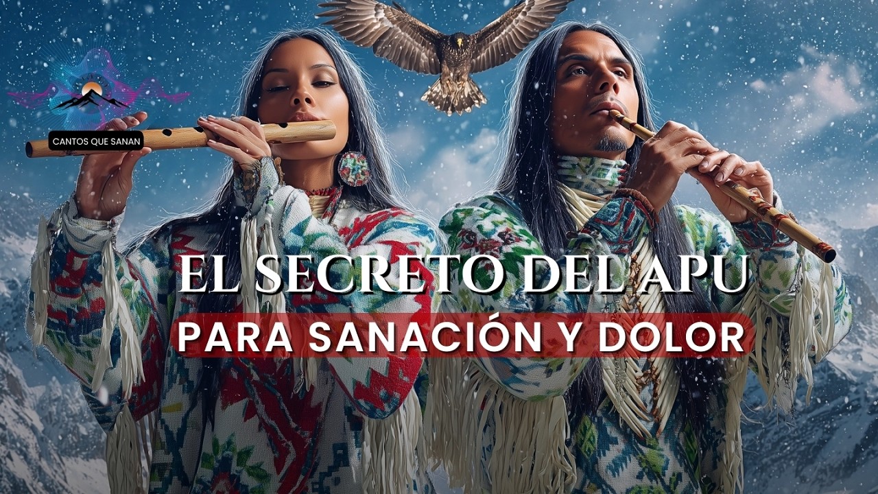 🦅 ELIMINA TODA ENERGÍA NEGATIVA 🛑 Limpieza Instantánea con Flauta Nativa y Apu