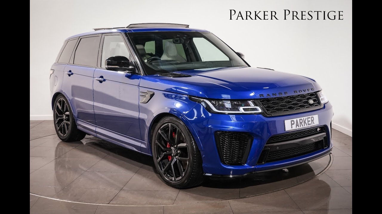 2022 Land Rover Range Rover Sport SVR Showcase | Parker Prestige