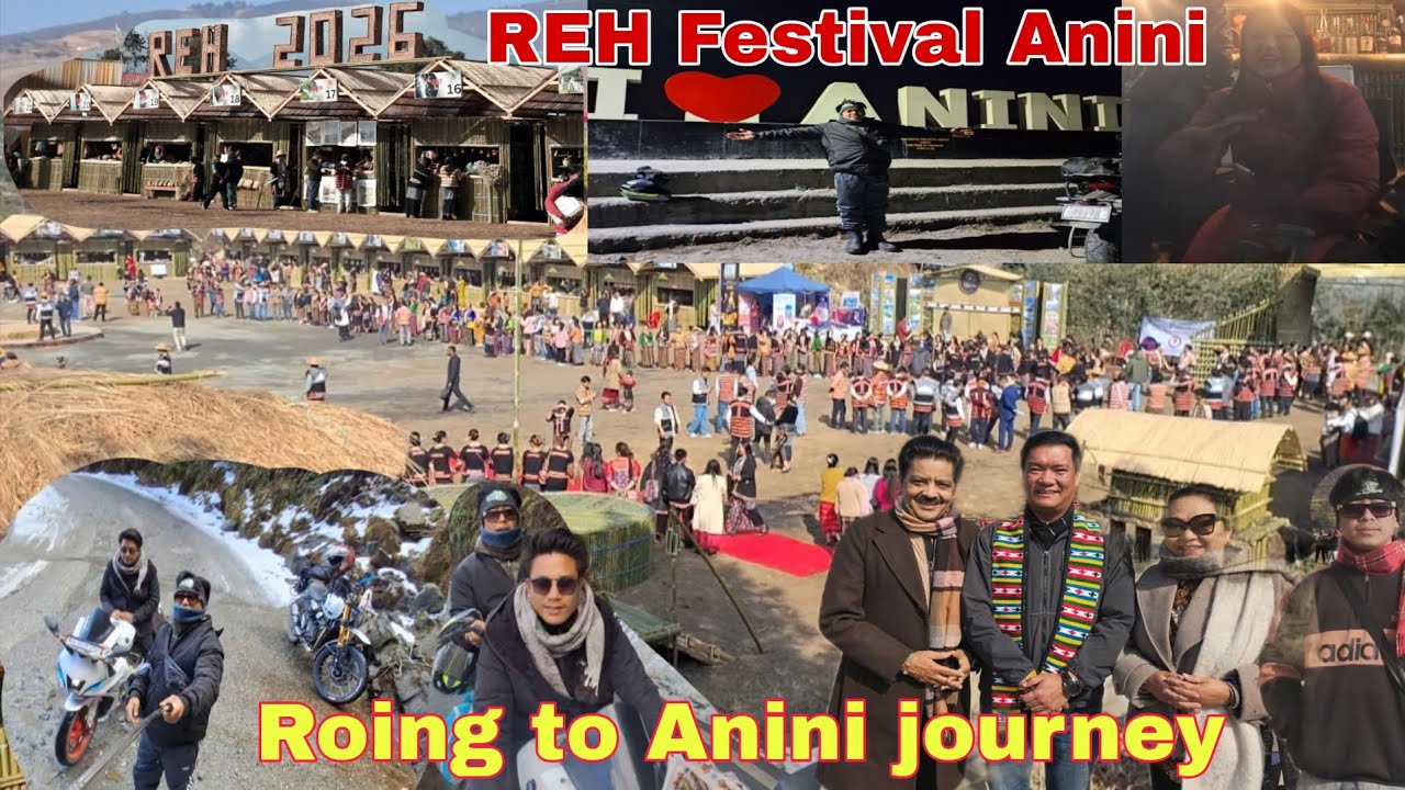 Roing to Anini Bike Mein Safar Kiya REH Festival ke liye #arunachalpradesh!!