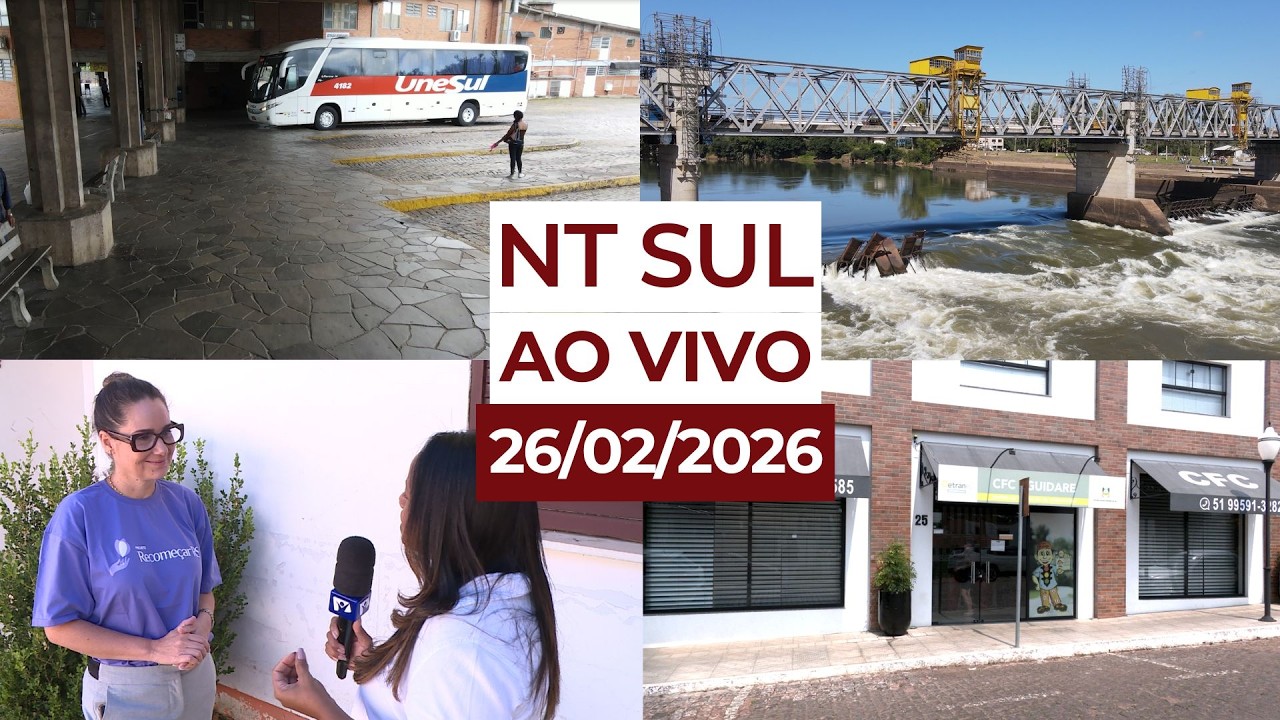 NT SUL AO VIVO 26-02-2026 | TV NOVO TEMPO