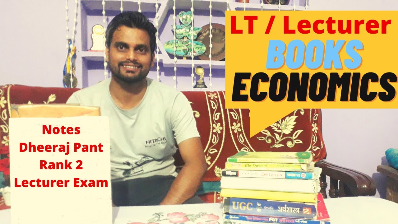 Books for Economics | LT Lecturer Exam | TGT PGT | Vedshree Academy