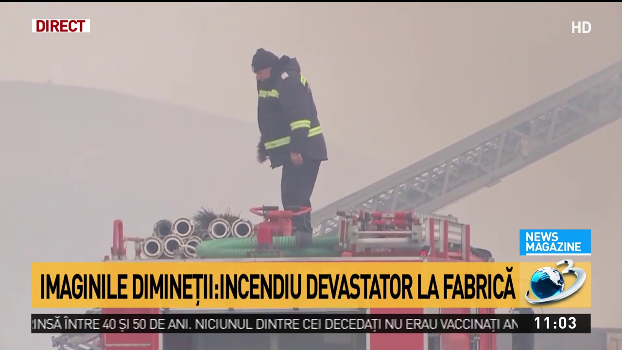 Incendiu urmat de o explozie în Alba Iulia