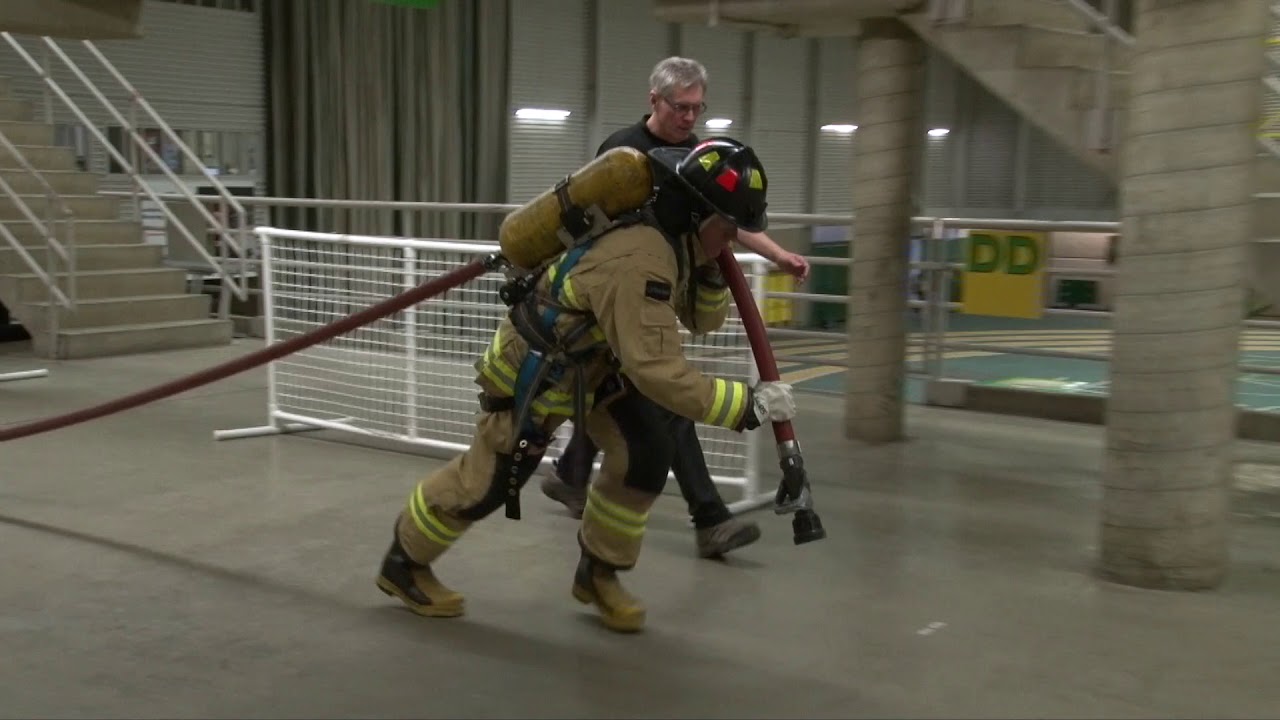 Charged Hose Advance_Firefighter Testing University of Alberta