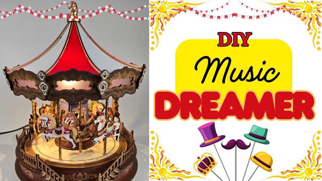 I Built This Music Dreamer Classic Carousel