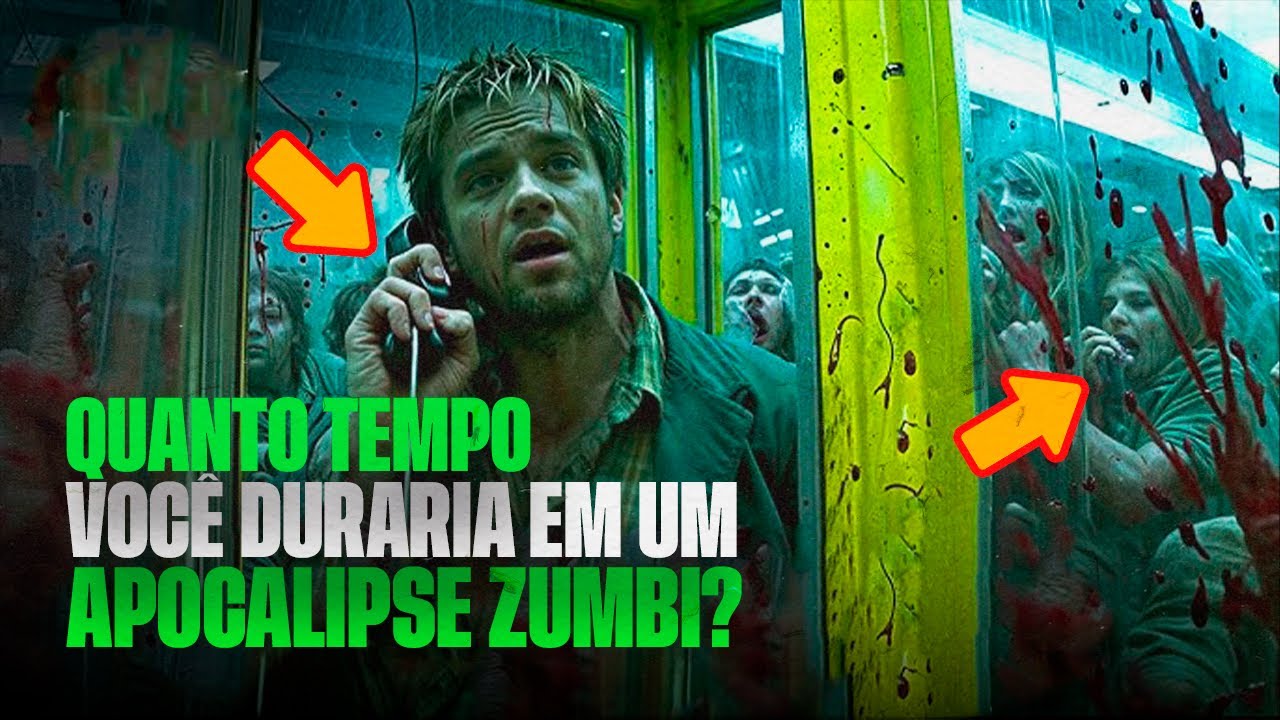 QUANTO TEMPO voc&ecirc; SOBREVIVERIA a um APOCALIPSE ZUMBI?