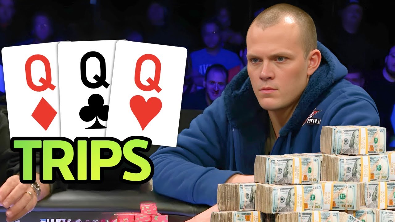 Poker Pro Hits TURNED TRIPS for a MASSIVE 3,600,000 Pot at WPT