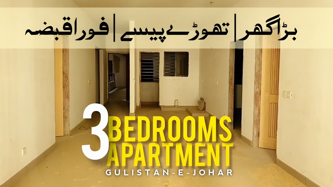 3 & 4 Bed DD Luxury Apartments at Affordable Price | Prime Location of Gulistan-e-Jauhar!