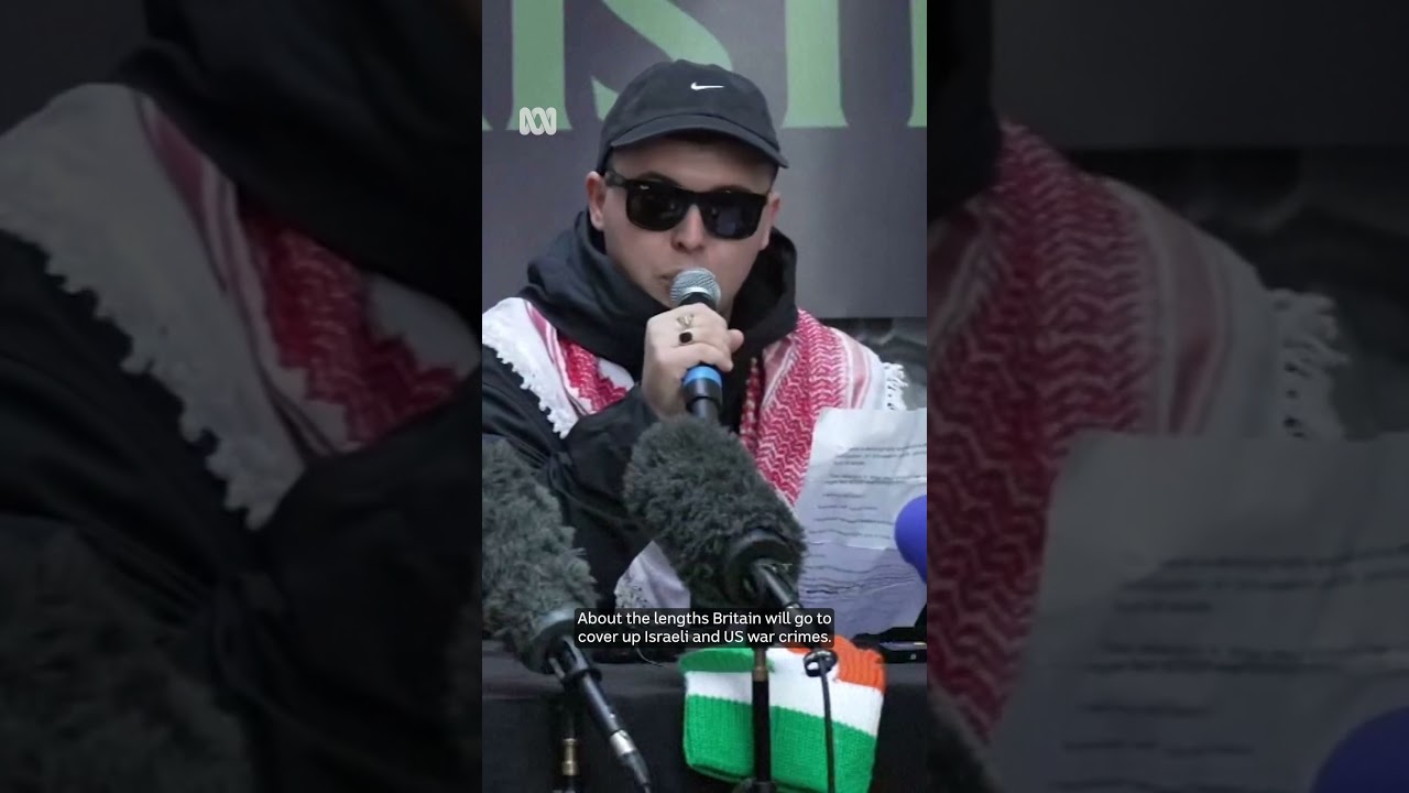 Kneecap rapper will not face terror trial over accused Hezbollah flag | ABC NEWS